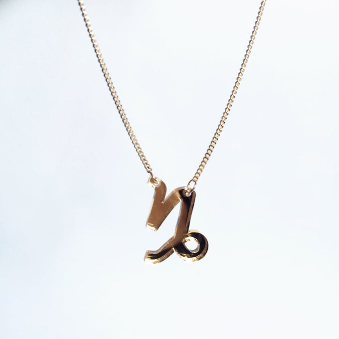 Image of Custom ZODIAC SYMBOL Necklace