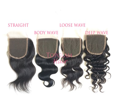 Image of 4 x 4 lace closures
