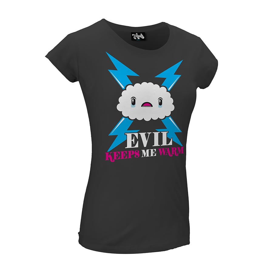 evil keeps me pretty shirt