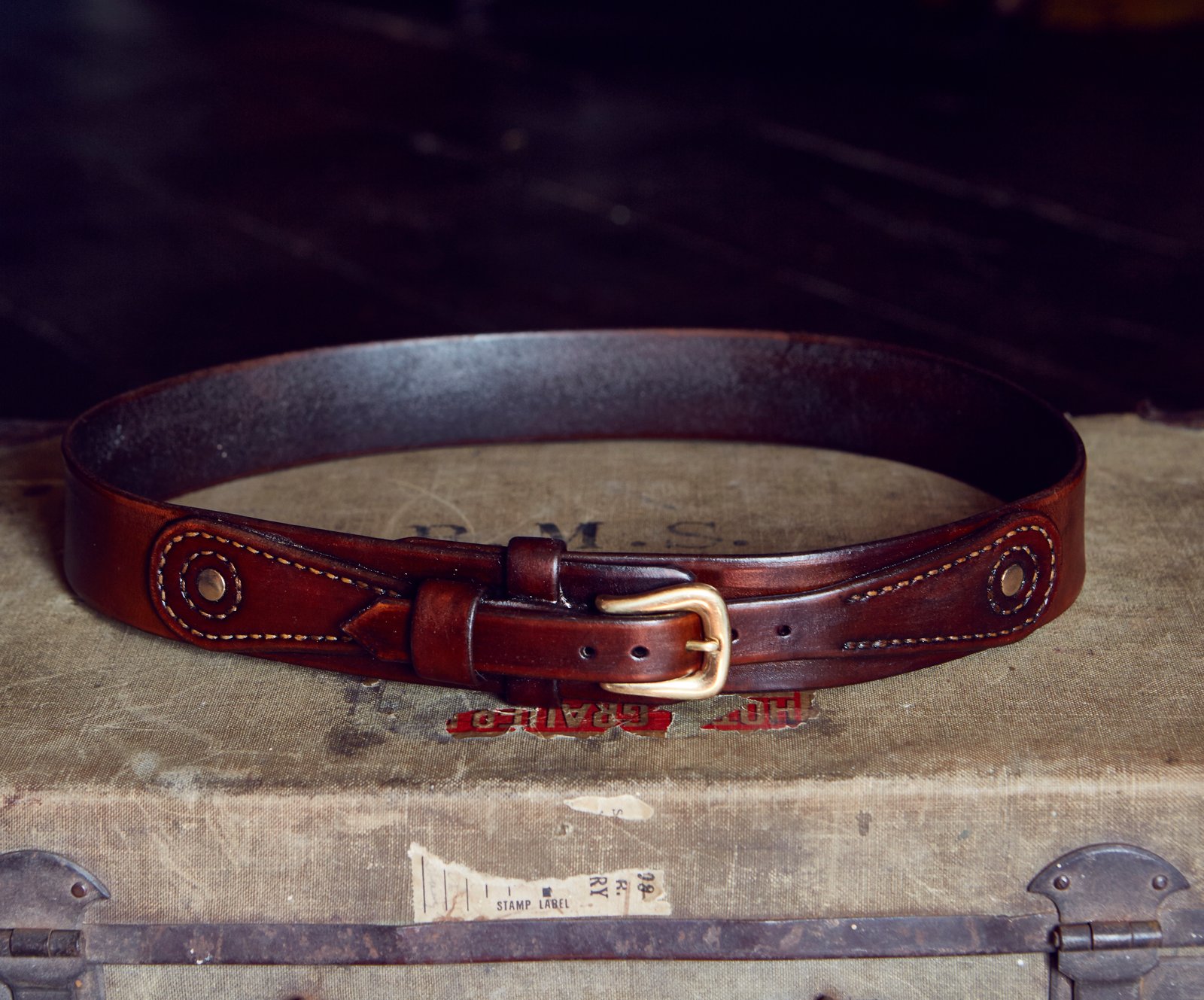 ranger belt leather