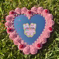 2 Headed Monchhichi Sticker