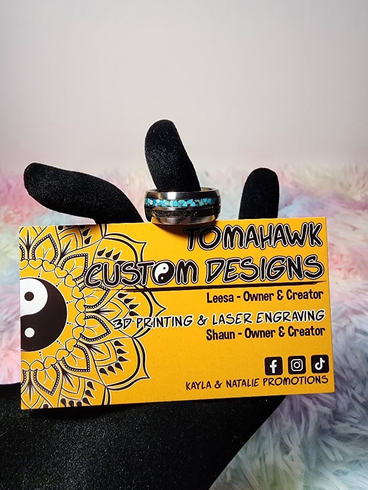 Image of Turquoise and Amber size 9