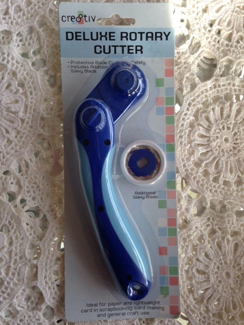Image of Paper Rotary Cutter - Straight & Curvey Blade