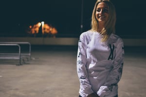 Image of VALLEY LONG SLEEVE (WHITE) 