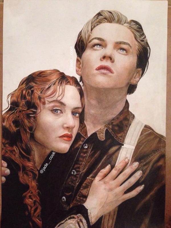 Image of Jack and Rose (Titanic)