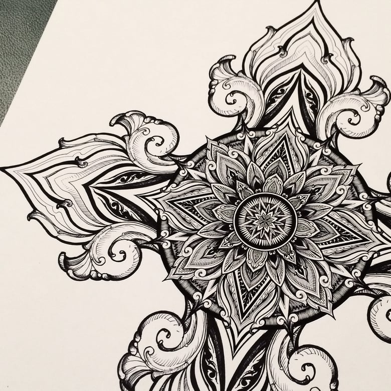 Image of Mandala Print