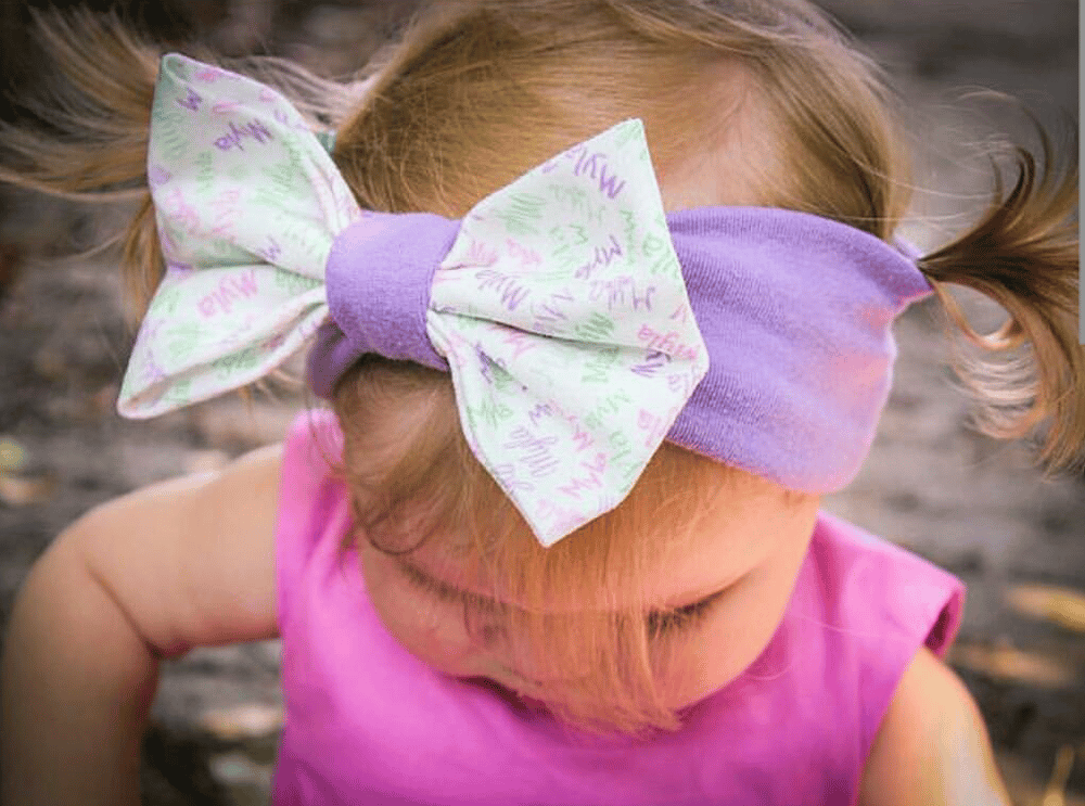 Image of Personalized Bow Head Wrap