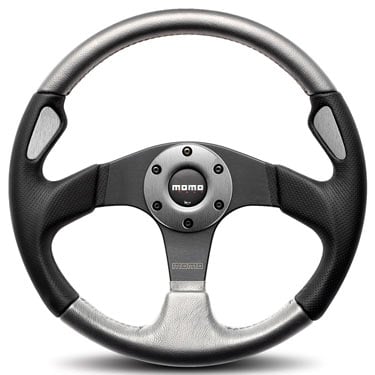 JTEK — Momo Jet Steering Wheel - 350mm Silver