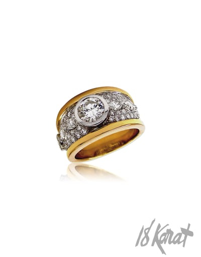 Arleen's Diamond Ring - 18Karat Studio+Gallery