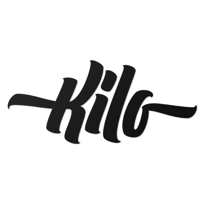 Image of Kilo Logotype Decal—Black