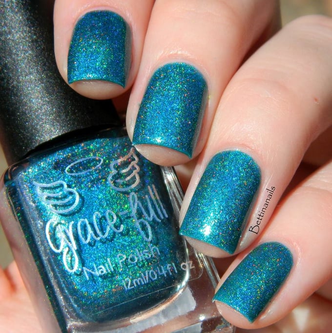 Image of HHC Zombie Tears - Teal Green linear holo