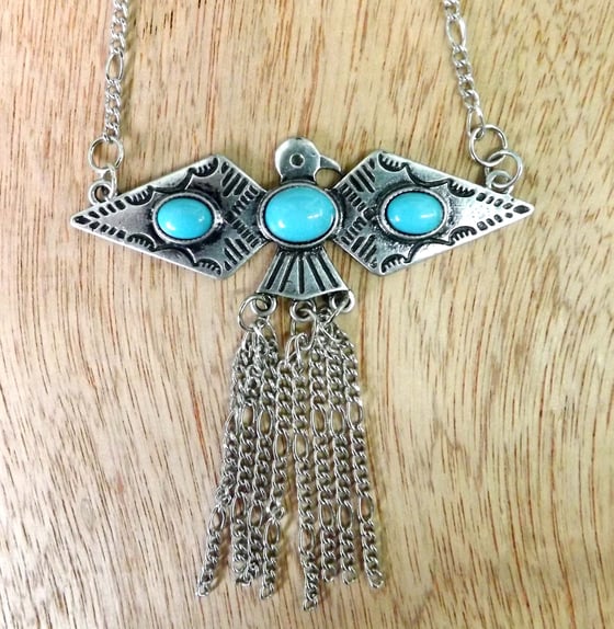Image of Fringe Falcon Necklace