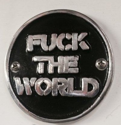 Image of The FUCK THE WORLD Points cover!