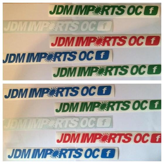 Image of JDM Imports OC Sticker