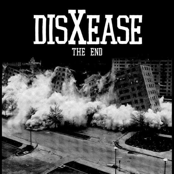 Image of DisXease - The End 12" (RED COPIES)
