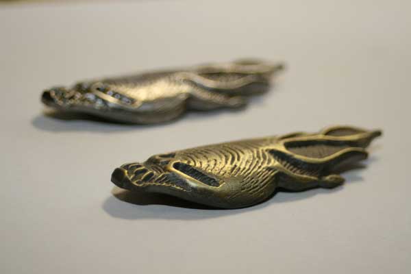 Image of Misfit Psycles Brass Headbadge