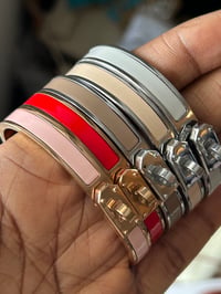 Image 1 of Hermés Kelly Thin Bracelet