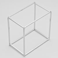 Image 5 of GOEMETRIC SQUARE BANGLE