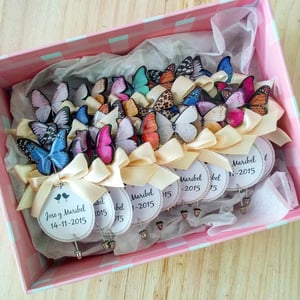 Image of Pack 30 alfileres mariposas variadas