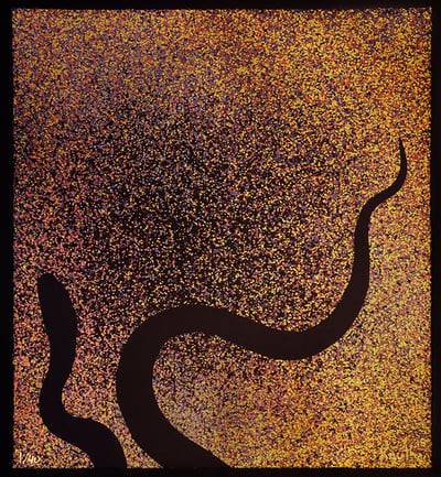 John Knuth -"Palomar Ghost, 2015" - 5 Color Screenprint - Edition of 40 - Misc. Press