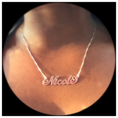 Image of Personalize Name Necklace