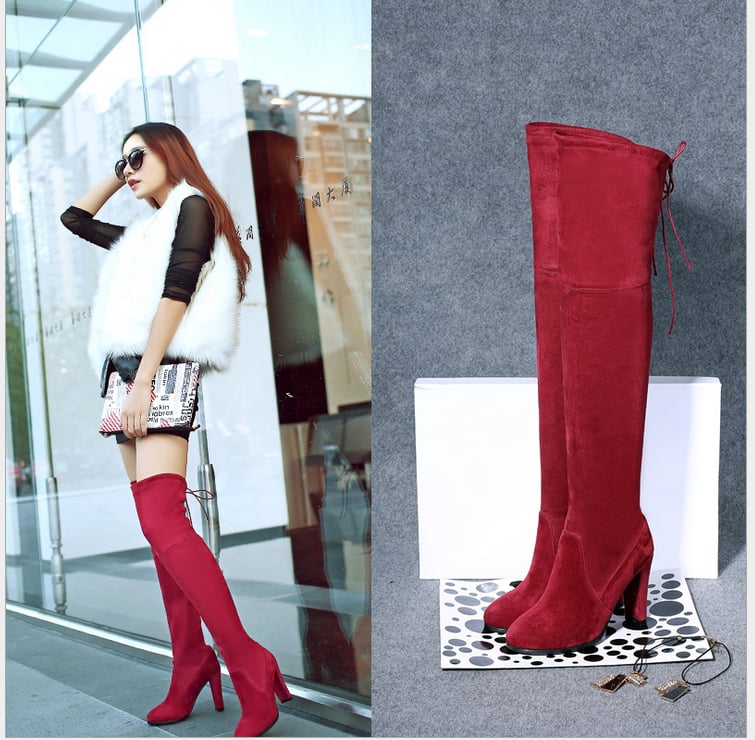Image of FASHION CUTE LONG WARM BOOTS