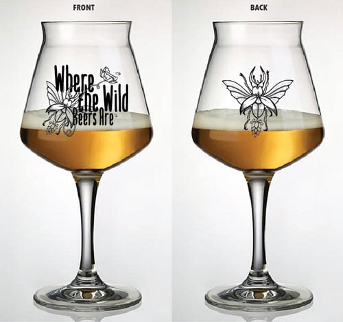 Image of Where the Wild Beers Are Teku stemmed beer glass (one)