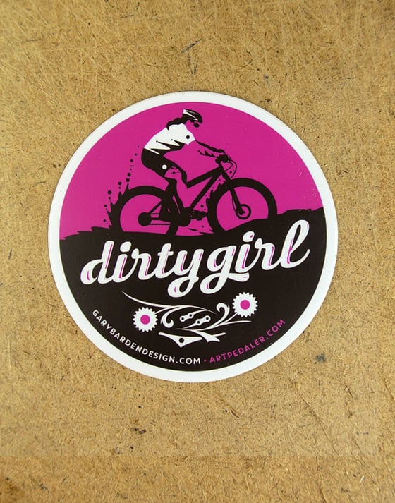 Image of Dirty Girl Sticker