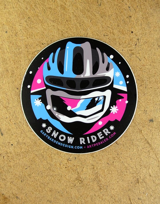 Image of Snow Rider Sticker