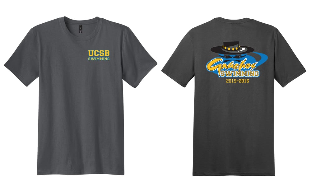 Image of UCSB Swimming Fitted Tee