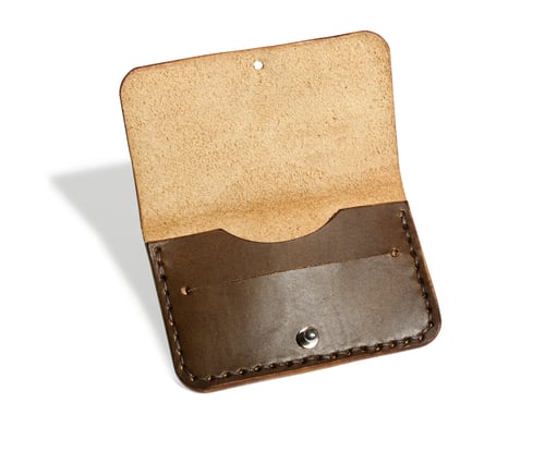 Image of Brown Card Case
