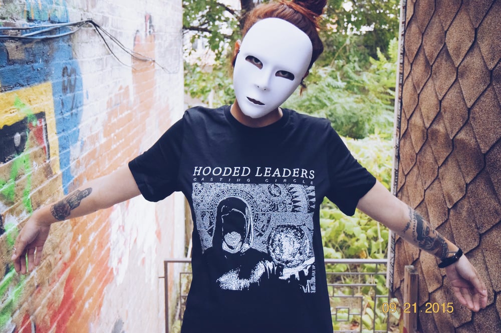 Image of Casting Circle Shirt (WHITE INK)
