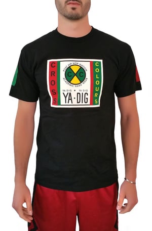 Image of Cross Colours - LABEL LOGO T-SHIRT