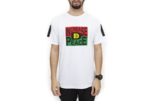 Image of Cross Colours - INCREASE D PEACE T-SHIRT - White