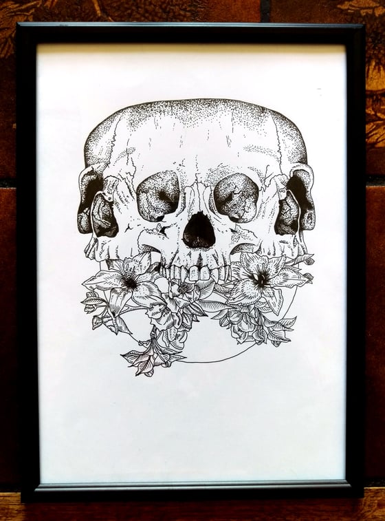 Image of Skull - Original 