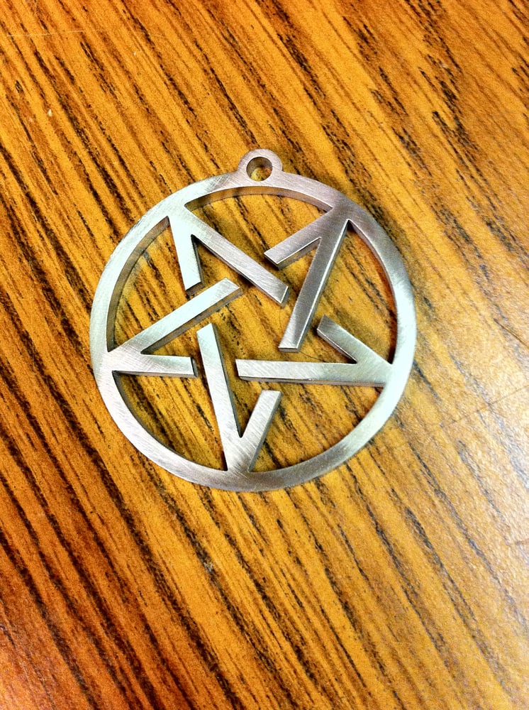 Image of Pentagram keychain