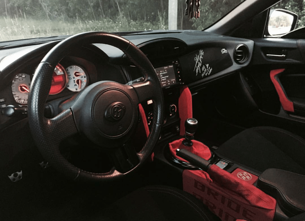 Bride/recaro shift boot and ebrake package frs and brz MDINTERIORS