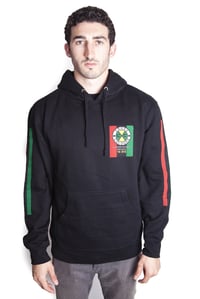 Image 2 of Cross Colours - FLAG LOGO PULLOVER HOODIE