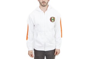 Image of Cross Colours - CXC GRAFFITI CIRCLE LOGO ZIP HOODIE