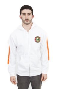 Image 2 of Cross Colours - CXC GRAFFITI CIRCLE LOGO ZIP HOODIE