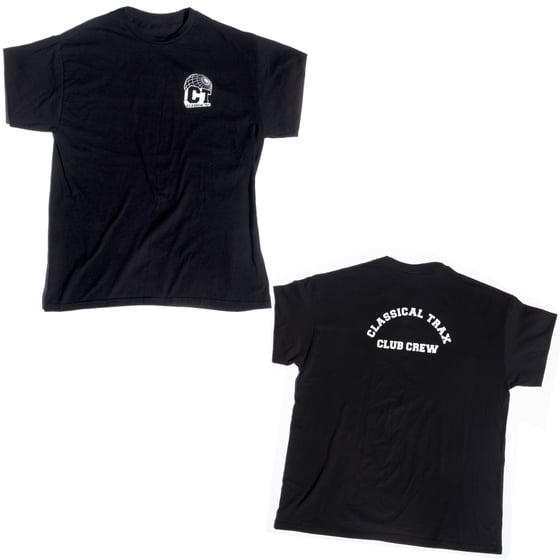 Image of Classical Trax T-Shirt (white on black)