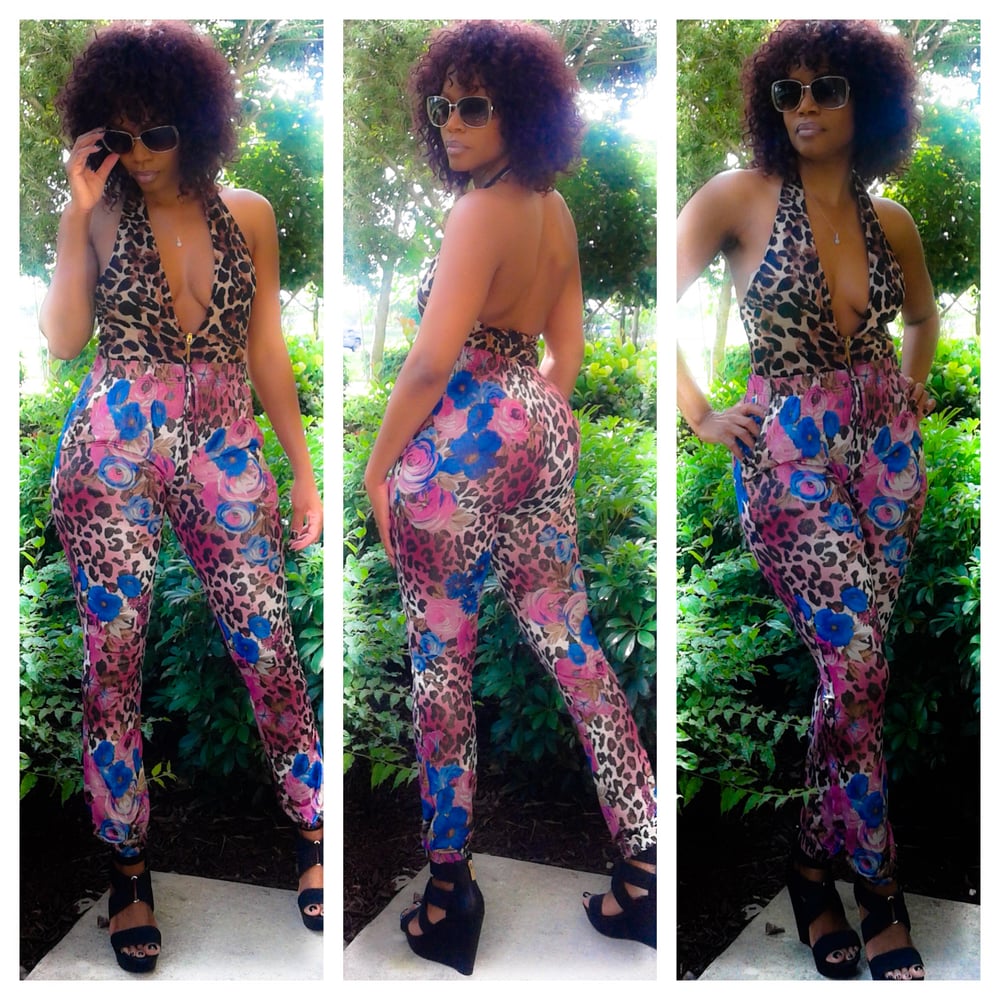 Image of Leopard Joggers