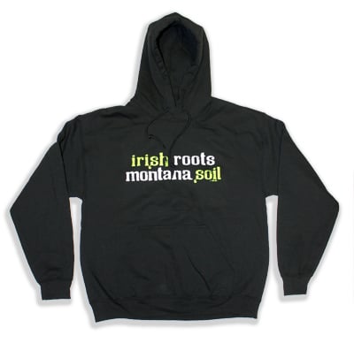 Image of Irish Roots - Adult Hoodie - Black