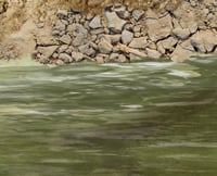 Image 2 of 4 foot River with Banks -- 4x6 plus -- #231