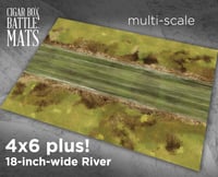 Image 1 of 18 inch wide River -- 4x6 plus -- #232