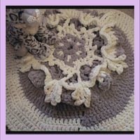 Image 1 of Snowflake rug