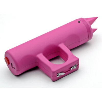 Image of Jogger Spiked Defensive Knuckle Stun Gun With Alarm