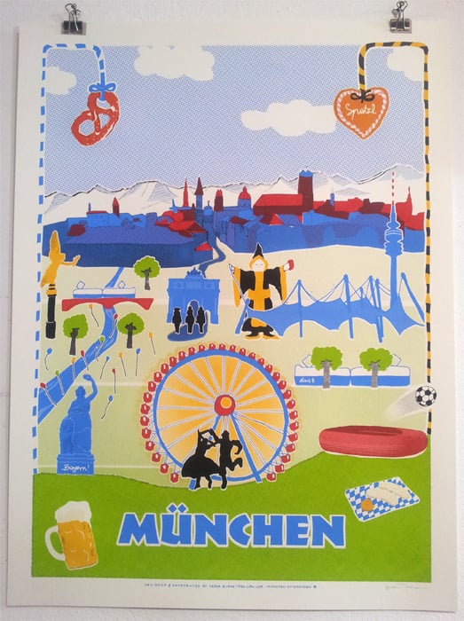 MÜNCHEN <br>(rote / blaue Edition)