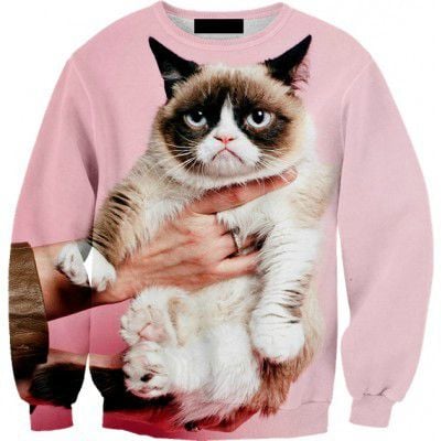 Image of Grumpy Cat Crewneck 