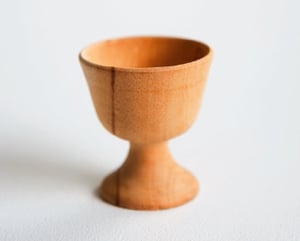 Image of Handmade Wooden Egg Cup (set of 2)